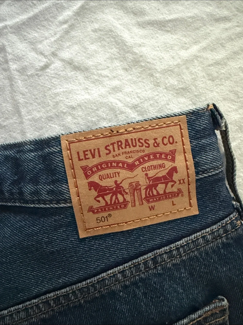 Levi 501 Denim Shorts